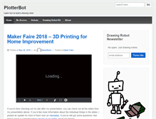 Tablet Screenshot of plotterbot.com